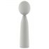 Nude Luna - mini varita vibrador recargable (gris)