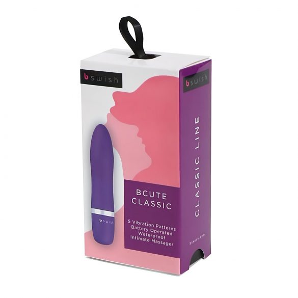 B SWISH Bcute Classic - Vibrador lila impermeable