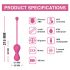 Duo de Bolas Kegel Lila Inteligentes - Magic Motion