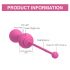 Duo de Bolas Kegel Lila Inteligentes - Magic Motion