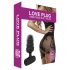 Love Plug - mini vibrador anal (negro)