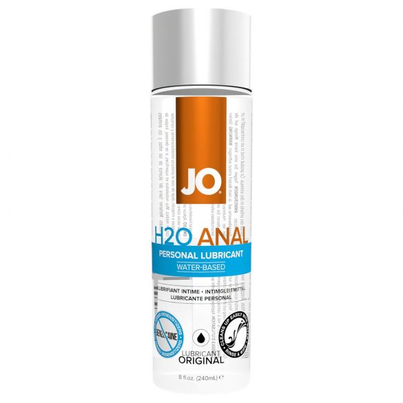 JO H2O Anal Original - Lubricante anal a base de agua (240ml)