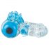 Anillo vibrador Pop Color - azul traslúcido