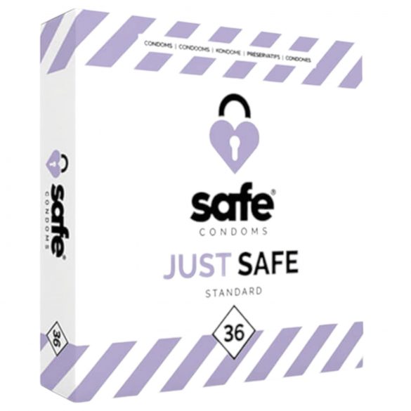 Condones SAFE Just Safe Vainilla (36 uds)