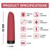 Mini vibrador inteligente Magic Motion rojo