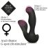 Jamba Negro FeelzToys - Vibrador anal térmico con control remoto