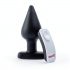 Plug Gritón XL - Vibrador Anal (Negro)