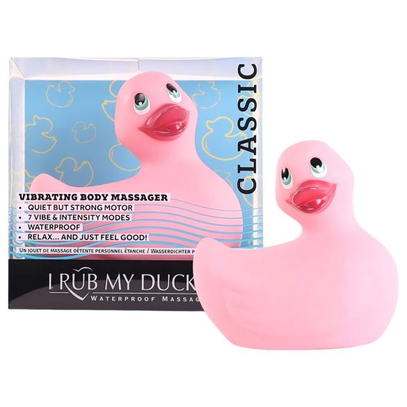 Mi Patito 2.0 - vibrador impermeable (rosa)