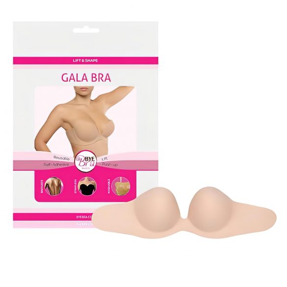 Bye Bra Gala B - Sujetador push-up invisible (nude)