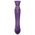 ZALO Queen - Vibrador para Punto G y Clítoris con Ondas de Impulso (lila)