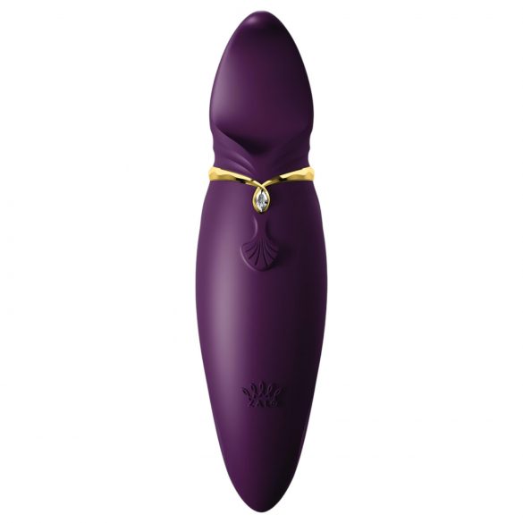 Hero ZALO - Vibrador lila, recargable y waterproof.