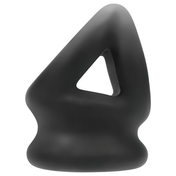 OXBALLS Tri-Squeeze - anillo pene (negro)