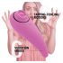 FEELZTOYS Femmegasm - vibrador clitorial 2en1 recargable (rosa)