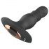 Vibrador anal lujoso Roy - recargable y control remoto (negro)