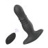 Vibrador anal lujoso Roy - recargable y control remoto (negro)