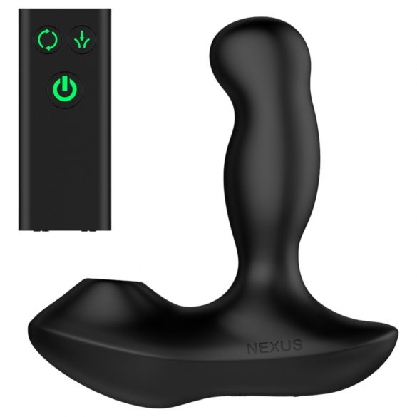 Nexus Revo Air - Vibrador prostático giratorio (negro)