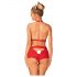 Obsessive Ms Reindy - Women's Reindeer Costume Set (2-Piece) - Red - M/L