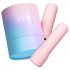 Vush Pop Gloss - mini vibrador recargable e impermeable (rosa)