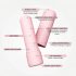 Vush Pop Gloss - mini vibrador recargable e impermeable (rosa)